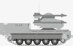 装甲车部队军旅风格矢量图素材