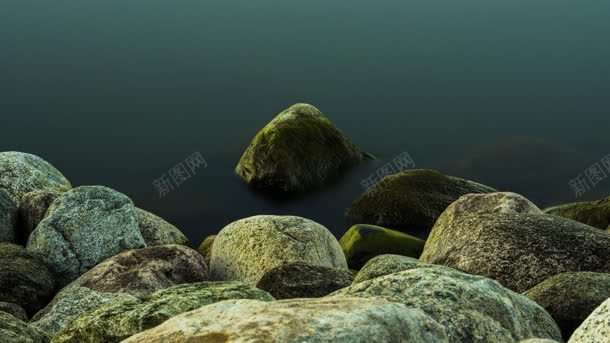 嶙峋怪异的石块一丝不染的河水jpg设计背景_88icon https://88icon.com 嶙峋 怪异 河水 石块