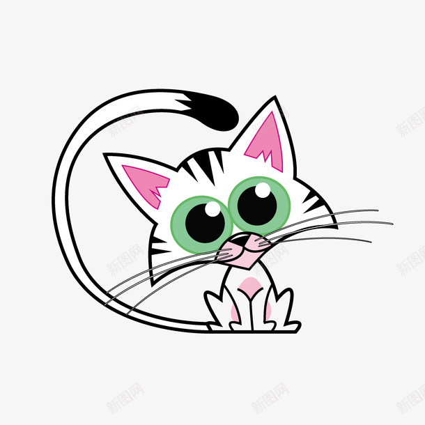 可爱的奶萌猫png免抠素材_88icon https://88icon.com 动漫 动物 卡通 猫