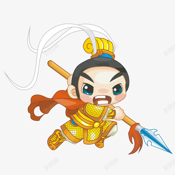 卡通古代的人物png免抠素材_88icon https://88icon.com 人物设计 卡通 古代 将军 武器 武器库 角色扮演