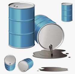 石油油罐插画素材