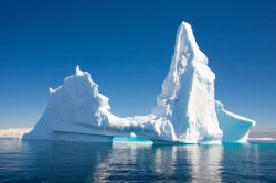 冰山PNG图北极冰块冰山摄影图高清图片