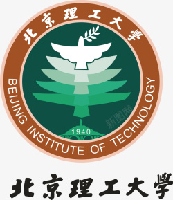 大学logo北京理工大学logo矢量图图标高清图片