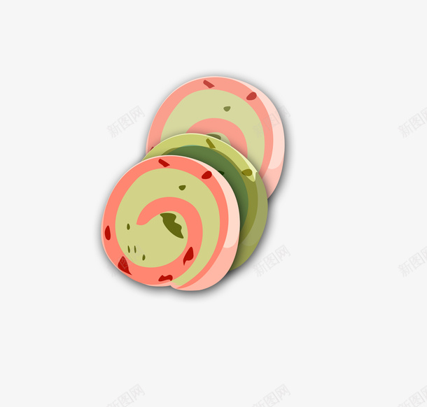 卡通蛋糕卷图案png免抠素材_88icon https://88icon.com 卡通蛋糕 点缀 装饰 食物