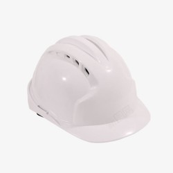 白色帽白色工地施工安全帽高清图片