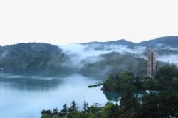 台湾景点台湾日月潭高清图片