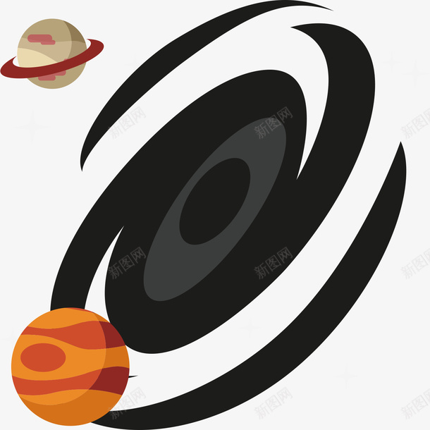 星球宇宙黑洞卡通png免抠素材_88icon https://88icon.com 卡通宇宙 地球 太空探索 太阳系 星球 月球 美丽星球 黑洞