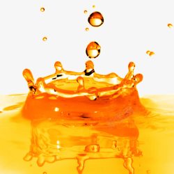 油水金色水滴高清图片