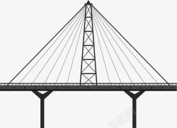 城市大桥建筑素材