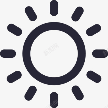 icon图片icon41太阳矢量图图标图标