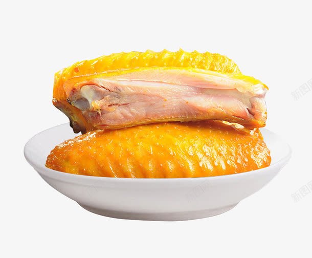 盐焗鸡翅中png免抠素材_88icon https://88icon.com 休闲零食 小吃 熟食 盐焗鸡 盐焗鸡翅中 香辣鸡翅 鸡肉