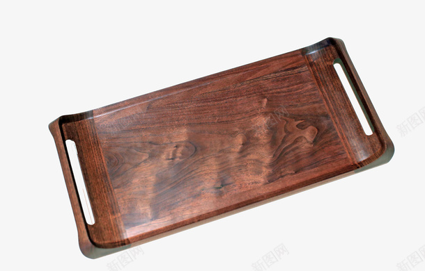 黑胡桃托盘特写png免抠素材_88icon https://88icon.com 创意 创意托盘 实木托盘 实物 托盘 木制品 棕色 黑胡桃 黑胡桃托盘特写