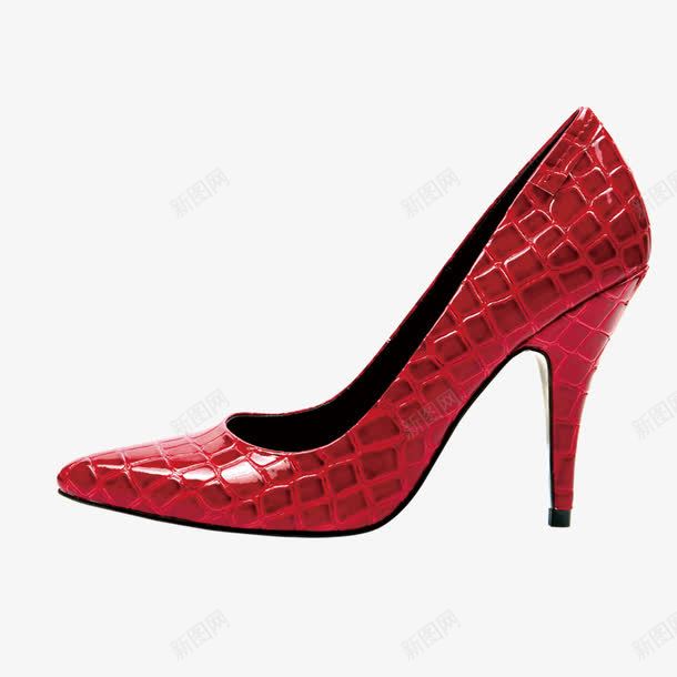 红色高跟鞋png免抠素材_88icon https://88icon.com 女士 文雅的 红色 高跟鞋