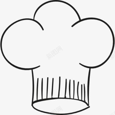 灶具厨师帽图标图标