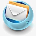 发送邮件邮件的收件箱图标图标