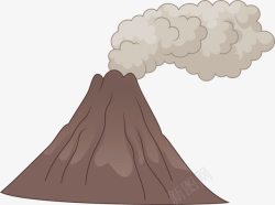 火山爆发图案素材