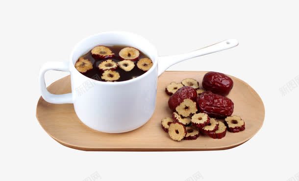 木盘里的黑糖姜茶png免抠素材_88icon https://88icon.com 木盘摆盘 红枣片实物 马克被子 黑糖姜茶