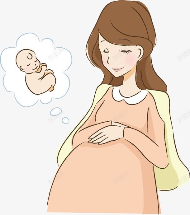 手绘孕妇母婴png免抠素材_88icon https://88icon.com 孕妇 手绘 母婴