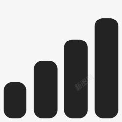 信号功率天线连接移动信号信号功率简单文图标高清图片