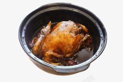 铁锅炖鸡素材
