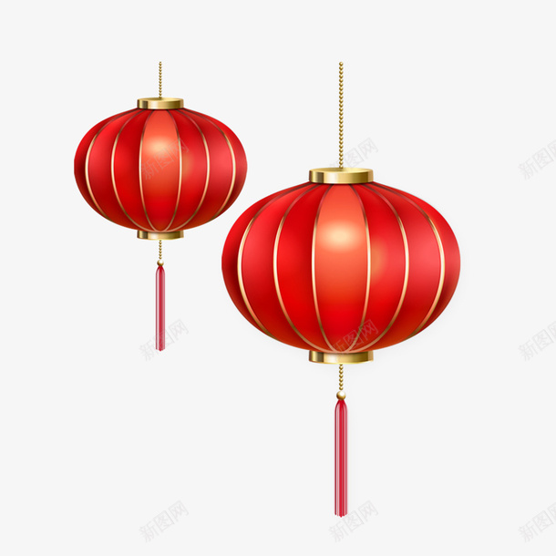 中国传统元素灯笼png免抠素材_88icon https://88icon.com 元素 挂灯笼 新年 灯笼