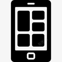 移动电话技术手机菜单图标高清图片
