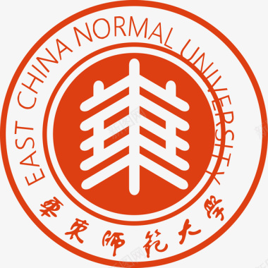 华东华东师范大学logo矢量图图标图标