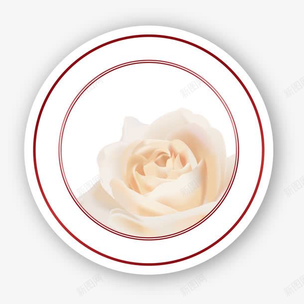 红色背景封底装饰花朵圆形png免抠素材_88icon https://88icon.com 封底 红色背景 花朵圆形 装饰