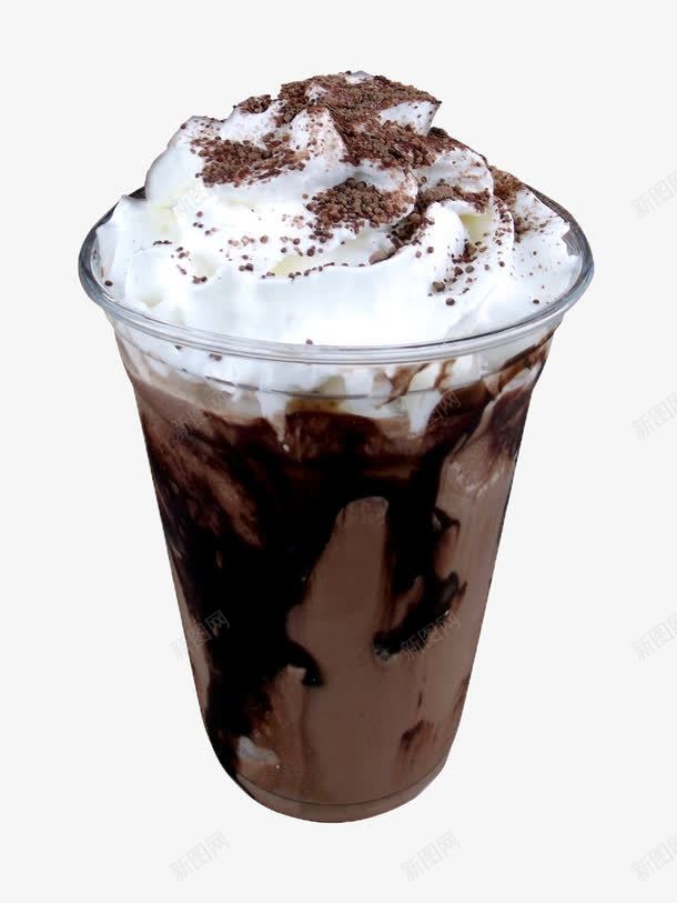 巧克力饮料png免抠素材_88icon https://88icon.com 咖啡色 奶泡 巧克力