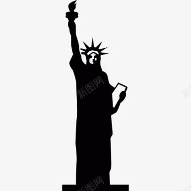 美国自由女神像自由女神像图标图标