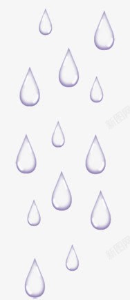 白色雨点水滴高清图片