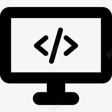 CSS编码电脑编码图标图标