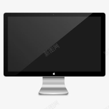 显示器苹果电脑显示器图标图标