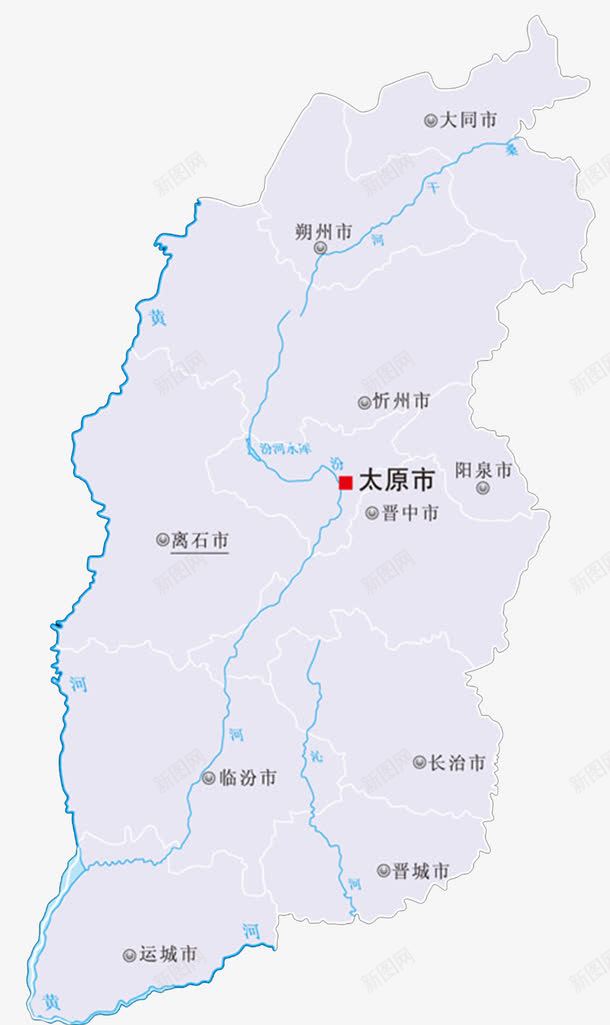 淡紫色山西地图png免抠素材_88icon https://88icon.com 地图 山西 山西地图 淡紫色