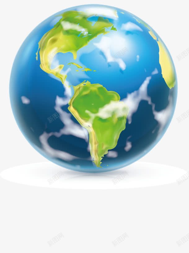 卡通地球png免抠素材_88icon https://88icon.com 世界地图实景 卡通手绘星球 地球 手绘星球 星球 星球手绘 星球表面 白云