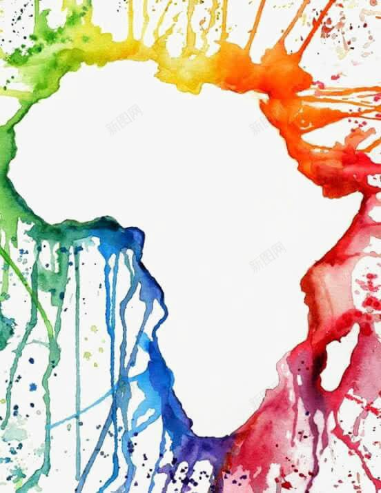 非洲png免抠素材_88icon https://88icon.com 创意 创意地图 板块 水彩 水滴 水花 水花元素 水花图片