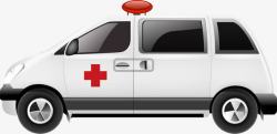 救护宣传卡通救护车样式医院宣传高清图片