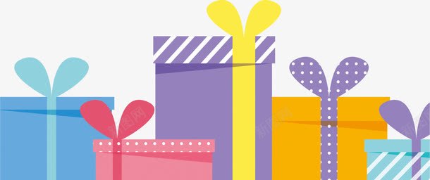 手绘礼物盒png免抠素材_88icon https://88icon.com 惊喜 生日 礼物 礼物堆 礼物盒 节日