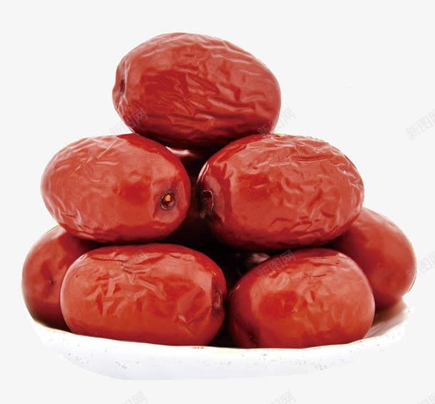 大颗的红枣果肉png免抠素材_88icon https://88icon.com 延缓衰老 植物 红枣树 营养价值高