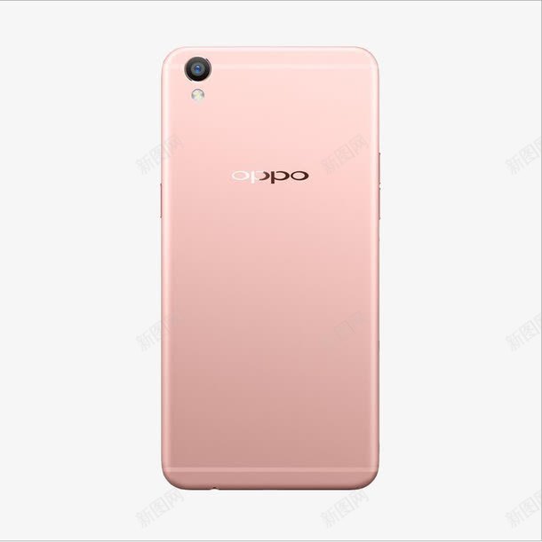 oppo手机背面png免抠素材_88icon https://88icon.com OPPO 产品实物 手机 粉红色 背面