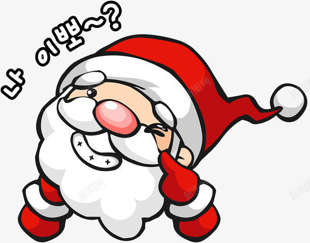 圣诞老人可爱卡通头像png免抠素材_88icon https://88icon.com 卡通 喜庆 圣诞老人 头像 微笑 插画 红色 节日气氛 韩文