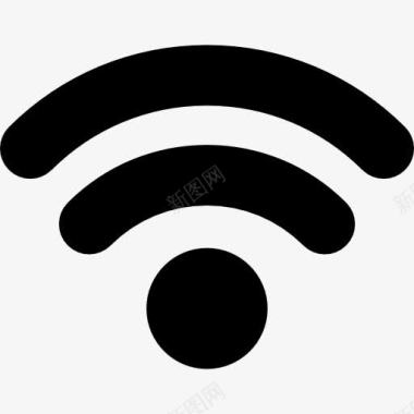 wifi互联网WiFi信号图标图标