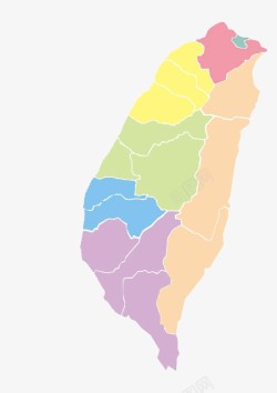 位置与地图台湾地图高清图片