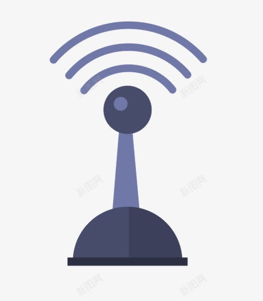 无线信号发生器png免抠素材_88icon https://88icon.com WiFi 信号发生器 卡通 科技