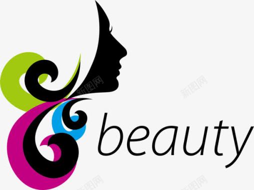 服装女性美女美容logo图标图标