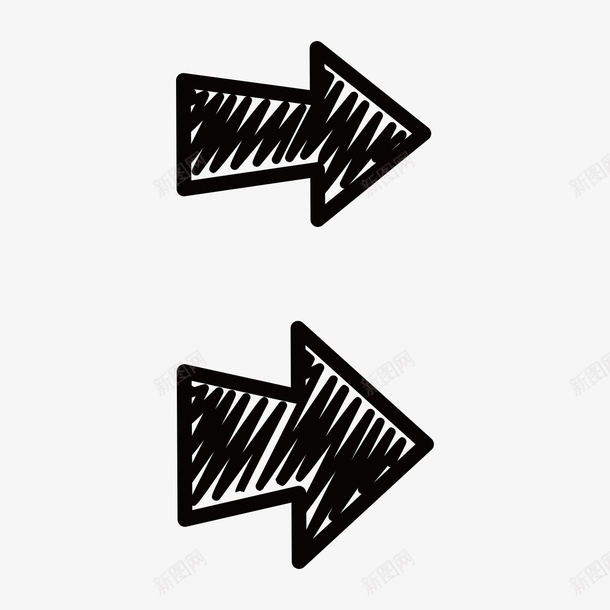 AI横向手绘箭头图标png_88icon https://88icon.com AI矢量 AI符号 工具图标 手绘方向箭头 手绘箭头 方向图标 方向箭头 横向手绘箭头图标 横向箭头 矢量封面 黑白抽象箭头