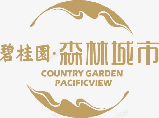 地产碧桂园森林城市logo图标图标
