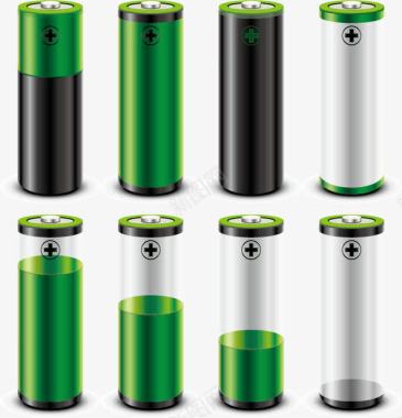 电池电池片矢量图图标图标