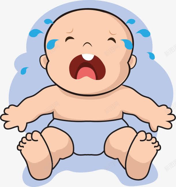 哭泣的婴儿png免抠素材_88icon https://88icon.com 出生 呱呱坠地 哭泣 婴儿 小宝宝 怀胎十月 生子