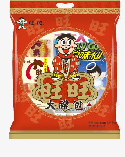 旺旺大礼包饼干png免抠素材_88icon https://88icon.com 产品实物 大礼包 旺旺食品 零食 饼干